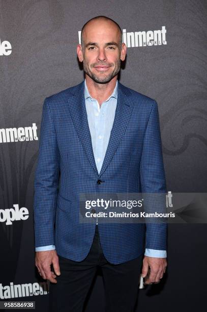 Paul Blackthorne of Arrow attends Entertainment Weekly & PEOPLE New York Upfronts celebration at The Bowery Hotel on May 14, 2018 in New York City.