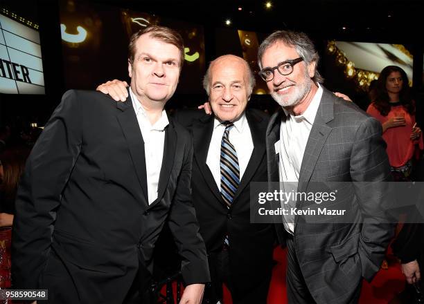 Of Sony Music Entertainment, Rob Stringer, Chairman of Sony Music Entertainment, Doug Morris and Bob Pittman attend The Robin Hood Foundation's 2018...