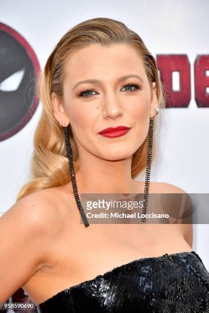 Actress Blake Lively attends the 'Deadpool 2' screening at AMC Loews Lincoln Square on May 14, 2018 in New York City.