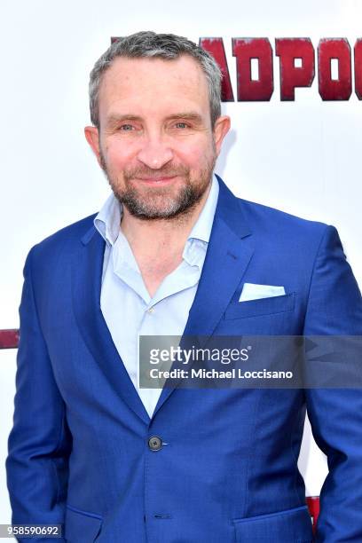 Actor Eddie Marsan attends the Deadpool 2 screening at AMC Loews Lincoln Square on May 14, 2018 in New York City.