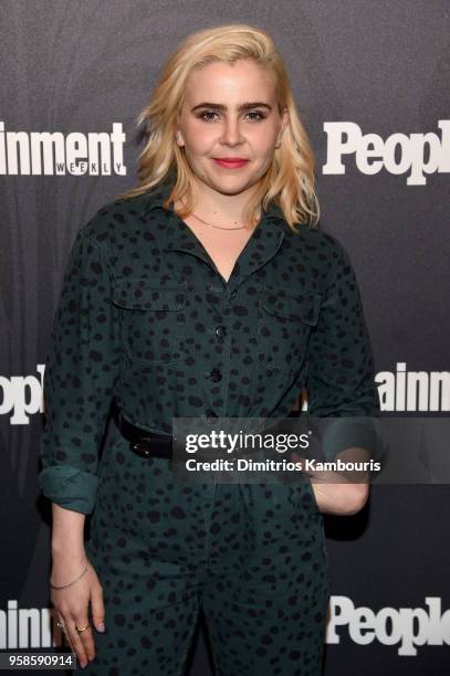 Mae Whitman of Good Girls attends Entertainment Weekly & PEOPLE New York Upfronts celebration at The Bowery Hotel on May 14, 2018 in New York City.