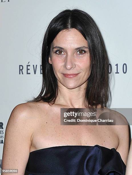 Actress Geraldine Pailhas attends the Chaumet's cocktail party for Cesar's Revelations on January 18, 2010 in Paris, France.