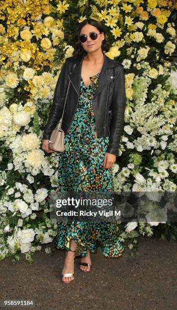 Lilah Parsons seen atrending The Ivy Chelsea Garden x Jenny Packham - summer garden party on May 14, 2018 in London, England.