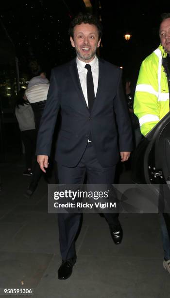 Michael Sheen seen attending NHS Heroes Awards at London Hilton Park Lane on May 14, 2018 in London, England.