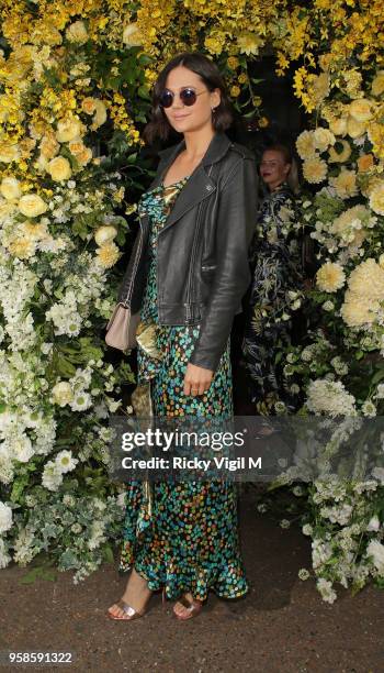 Lilah Parsons seen atrending The Ivy Chelsea Garden x Jenny Packham - summer garden party on May 14, 2018 in London, England.