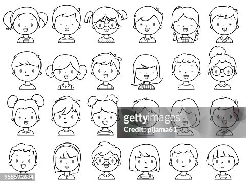 4,662 Girl Cartoon Drawings Photos and Premium High Res Pictures - Getty  Images