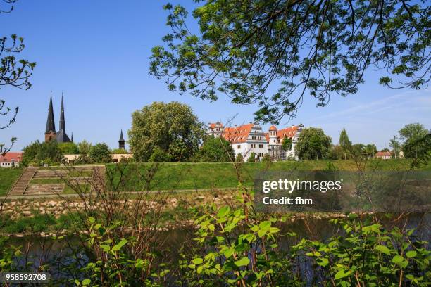 zwickau skyline (saxony, germany) - zwickau stock pictures, royalty-free photos & images