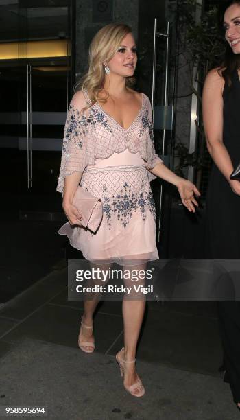 Tina O'Brien seen attending NHS Heroes Awards at London Hilton Park Lane on May 14, 2018 in London, England.