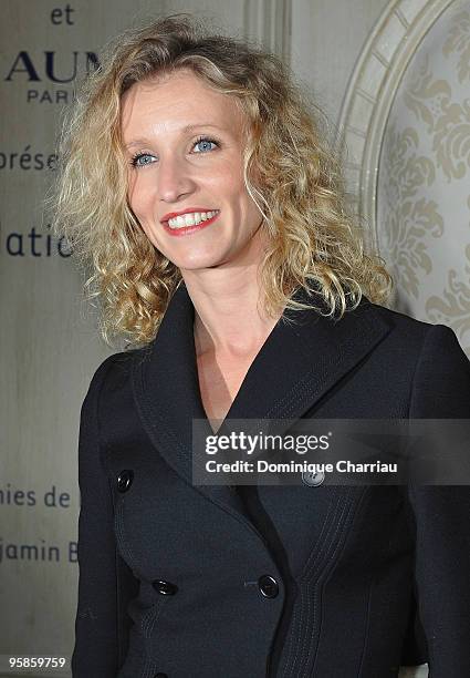 Actress Alexandra Lamy attends the Chaumet's cocktail party for Cesar's Revelations on January 18, 2010 in Paris, France.