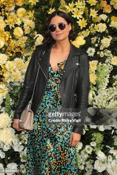 Lilah Parsons seen atrending The Ivy Chelsea Garden x Jenny Packham - summer garden party on May 14, 2018 in London, England.