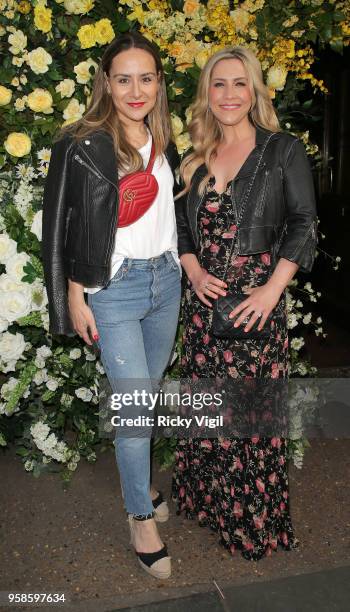 Heidi Range seen attending The Ivy Chelsea Garden x Jenny Packham - summer garden party on May 14, 2018 in London, England.