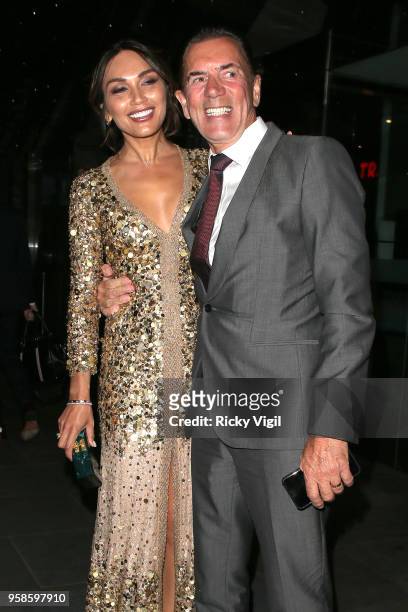 Duncan Bannatyne and Nigora Whitehorn seen attending NHS Heroes Awards at London Hilton Park Lane on May 14, 2018 in London, England.