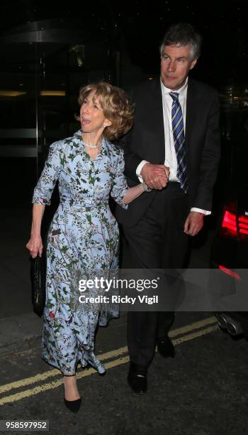 Helen Worth seen attending NHS Heroes Awards at London Hilton Park Lane on May 14, 2018 in London, England.