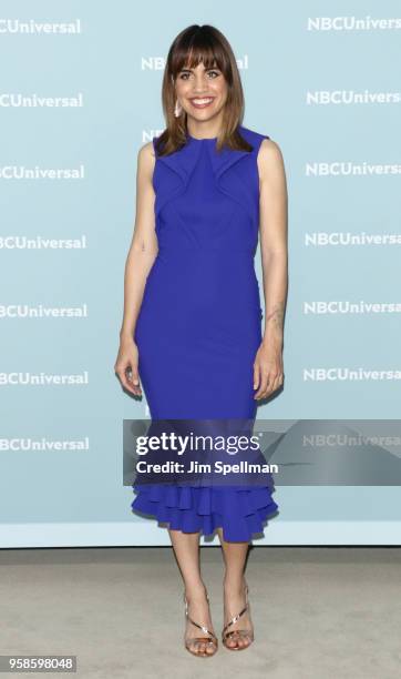 Actress Natalie Morales attends the 2018 NBCUniversal Upfront presentation at Rockefeller Center on May 14, 2018 in New York City.