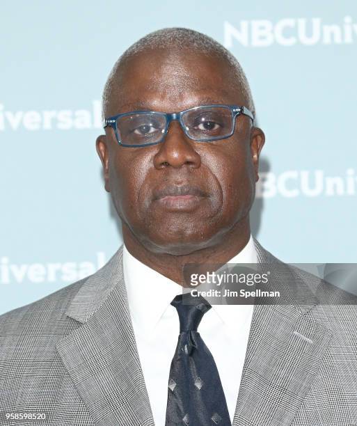 Actor Andre Braugher attends the 2018 NBCUniversal Upfront presentation at Rockefeller Center on May 14, 2018 in New York City.