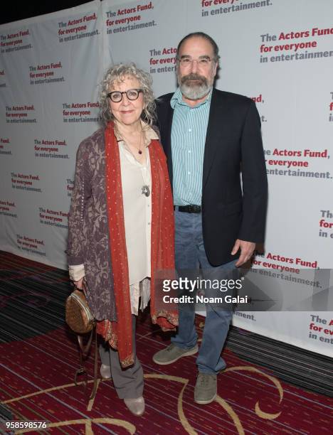 Kathryn Grody and Mandy Patinkin attend The Actors Fund 2018 Gala at Marriott Marquis Times Square on May 14, 2018 in New York City.