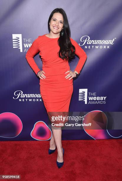 Correspondent at The Young Turks, Nomiki Konst attends the 22nd Annual Webby Awards at Cipriani Wall Street on May 14, 2018 in New York City.
