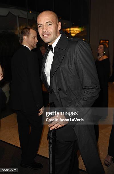 Actor Billy Zane departs the 67th annual Golden Globe Awards at the Beverly Hilton Hotel on January 17, 2010 in Los Angeles, California.