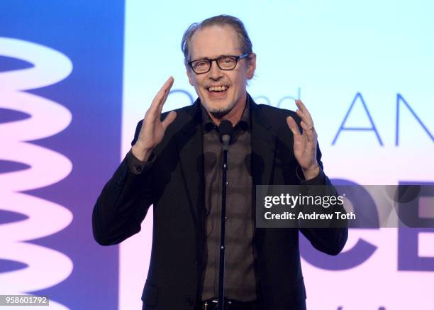 Actor Steve Buscemi onstage at The 22nd Annual Webby Awards at Cipriani Wall Street on May 14, 2018 in New York City.