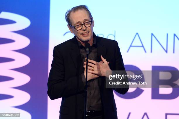 Actor Steve Buscemi onstage at The 22nd Annual Webby Awards at Cipriani Wall Street on May 14, 2018 in New York City.