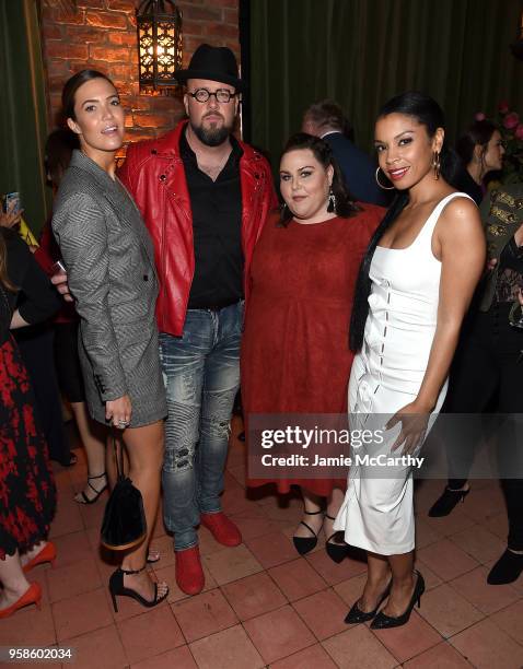 Mandy Moore, Chris Sullivan, Chrissy Metz and Susan Kelechi Watson of This Is Us attend Entertainment Weekly & PEOPLE New York Upfronts celebration...