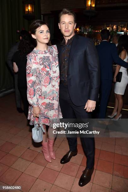 Ginnifer Goodwin and Josh Dallas of Manifest attend Entertainment Weekly & PEOPLE New York Upfronts celebration at The Bowery Hotel on May 14, 2018...