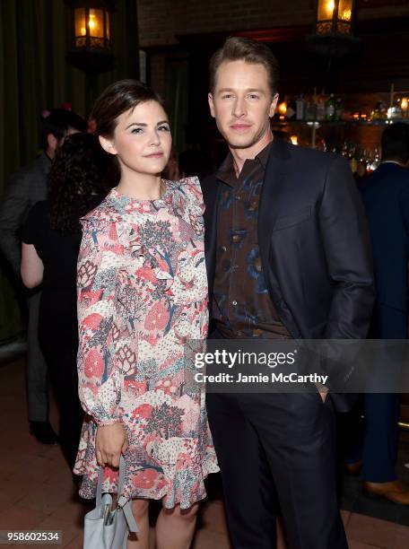Ginnifer Goodwin and Josh Dallas of Manifest attend Entertainment Weekly & PEOPLE New York Upfronts celebration at The Bowery Hotel on May 14, 2018...