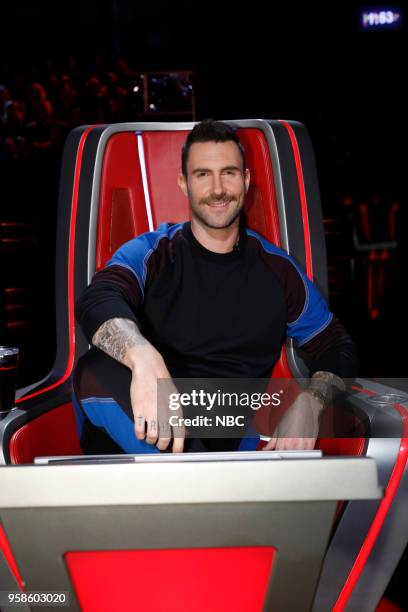 Live Semi Finals" Episode 1418A -- Pictured: Adam Levine --