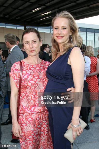 German actress Inka Friedrich and German actress Susanne Bormann during the 13th Long Night of the Sueddeutsche Zeitung at Open Air Kulturforum on...