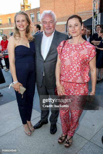 German actress Susanne Bormann, German politician Wolfgang Kubicki and German actress Inka Friedrich during the 13th Long Night of the Sueddeutsche...