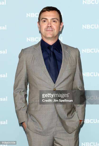 Actor Joe Lo Truglio attends the 2018 NBCUniversal Upfront presentation at Rockefeller Center on May 14, 2018 in New York City.
