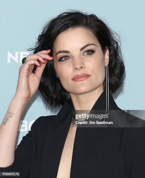 Actress Jaimie Alexander attends the 2018 NBCUniversal Upfront presentation at Rockefeller Center on May 14, 2018 in New York City.