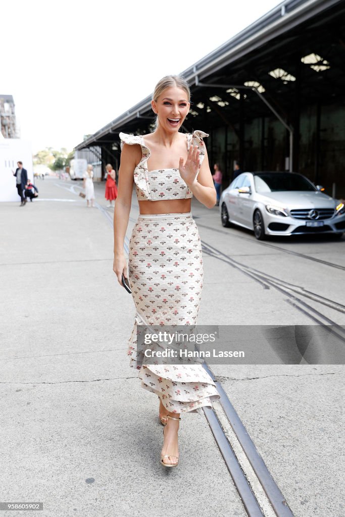 Street Style - Mercedes-Benz Fashion Week Australia 2018