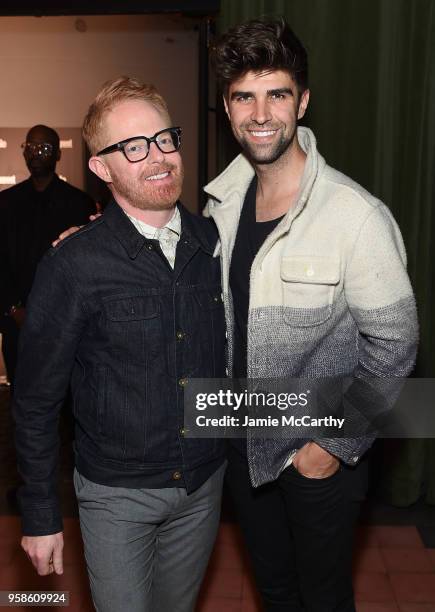 Jesse Ferguson of Modern Family and Justin Mikita attend Entertainment Weekly & PEOPLE New York Upfronts celebration at The Bowery Hotel on May 14,...