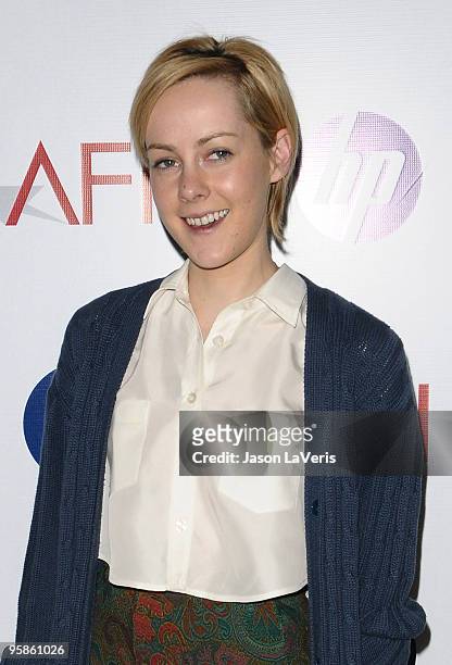 Actress Jena Malone attends the AFI Awards 2009 luncheon at Four Seasons Hotel on January 15, 2010 in Beverly Hills, California.