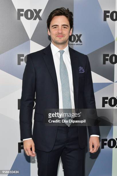 Actor Vincent Piazza attends the 2018 Fox Network Upfront at Wollman Rink, Central Park on May 14, 2018 in New York City.