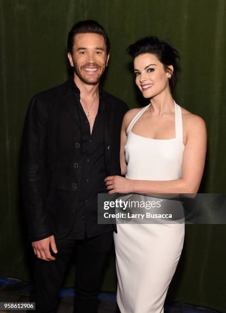 Jaimie Alexander of Blindspot attends Entertainment Weekly & PEOPLE New York Upfronts celebration at The Bowery Hotel on May 14, 2018 in New York...