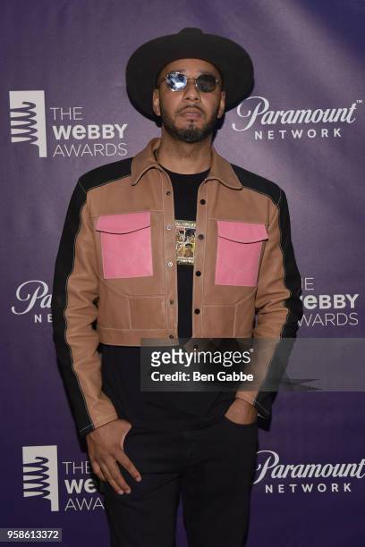 Recording Artist Swizz Beatz onstage at The 22nd Annual Webby Awards at Cipriani Wall Street on May 14, 2018 in New York City.