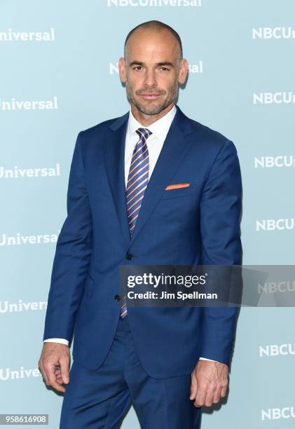 Actor Paul Blackthorne attends the 2018 NBCUniversal Upfront presentation at Rockefeller Center on May 14, 2018 in New York City.