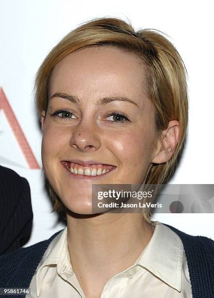 Actress Jena Malone attends the AFI Awards 2009 luncheon at Four Seasons Hotel on January 15, 2010 in Beverly Hills, California.