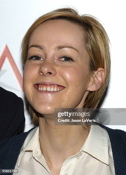 Actress Jena Malone attends the AFI Awards 2009 luncheon at Four Seasons Hotel on January 15, 2010 in Beverly Hills, California.