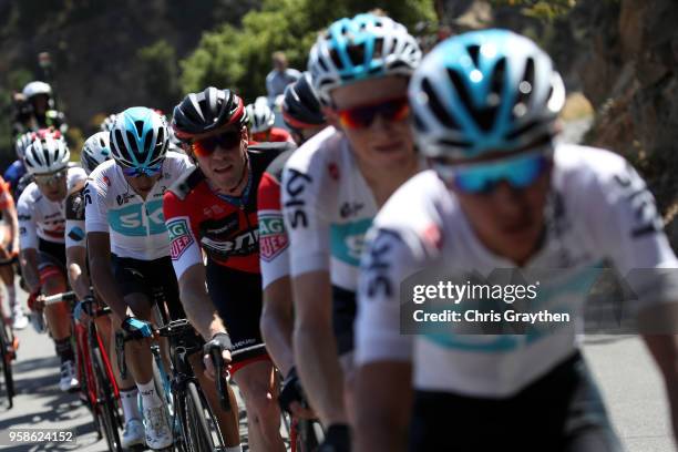 Brent Bookwalter of The United States and BMC Racing Team rides during stage two of the 13th Amgen Tour of California, a 157km stage from Ventura to...