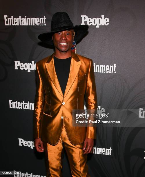 Billy Porter attends the 2018 Entertainment Weekly & PEOPLE Upfront at The Bowery Hotel on May 14, 2018 in New York City.