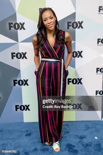 Nikki M. James attends the 2018 Fox Network Upfront at Wollman Rink, Central Park on May 14, 2018 in New York City.