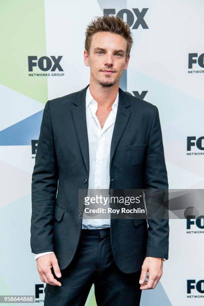 Riley Smith attends the 2018 Fox Network Upfront at Wollman Rink, Central Park on May 14, 2018 in New York City.
