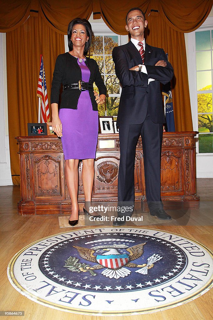 Michelle Obama Waxwork Unveiled At Madame Tussauds
