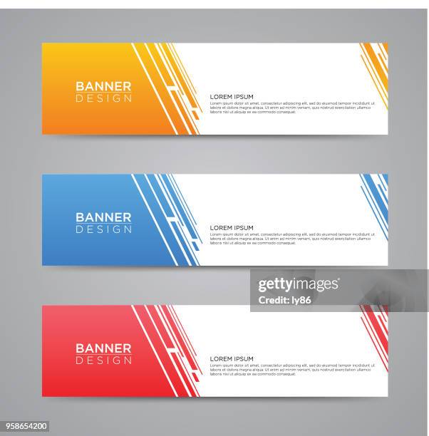 257,783 Banner Vector Design High Res Illustrations - Getty Images