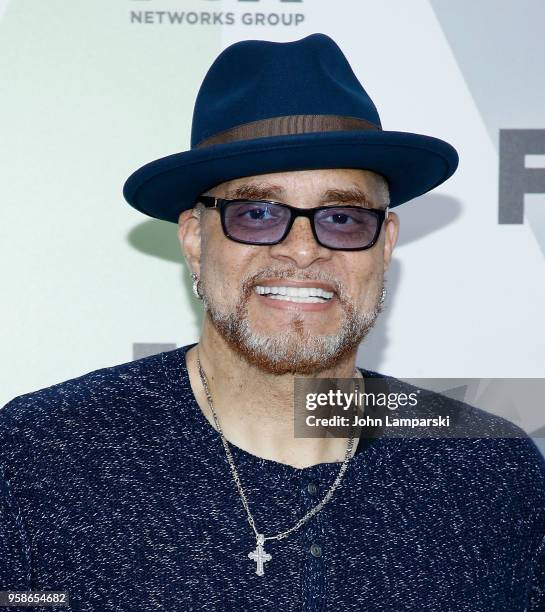 Sinbad attends 2018 Fox Network Upfront at Wollman Rink, Central Park on May 14, 2018 in New York City.