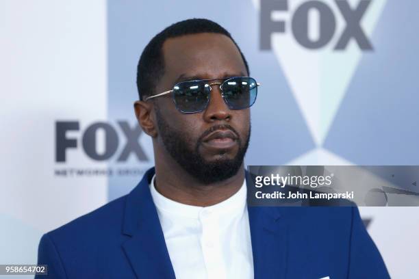 Sean "Diddy" Combs attend 2018 Fox Network Upfront at Wollman Rink, Central Park on May 14, 2018 in New York City.