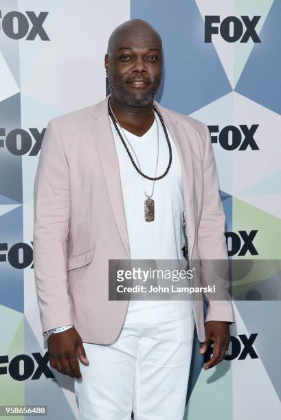Peter Macon attends 2018 Fox Network Upfront at Wollman Rink, Central Park on May 14, 2018 in New York City.